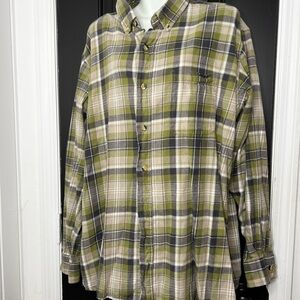 Hobbs Creek 100% Cotton Green Flannel